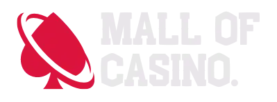 Mall of Casino logo featuring a red spade symbol with a curved orbit line, followed by the text ‘MALL OF CASINO’ in white, set against a transparent background.