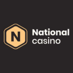 National Casino logo in a smaller version with a dark background.